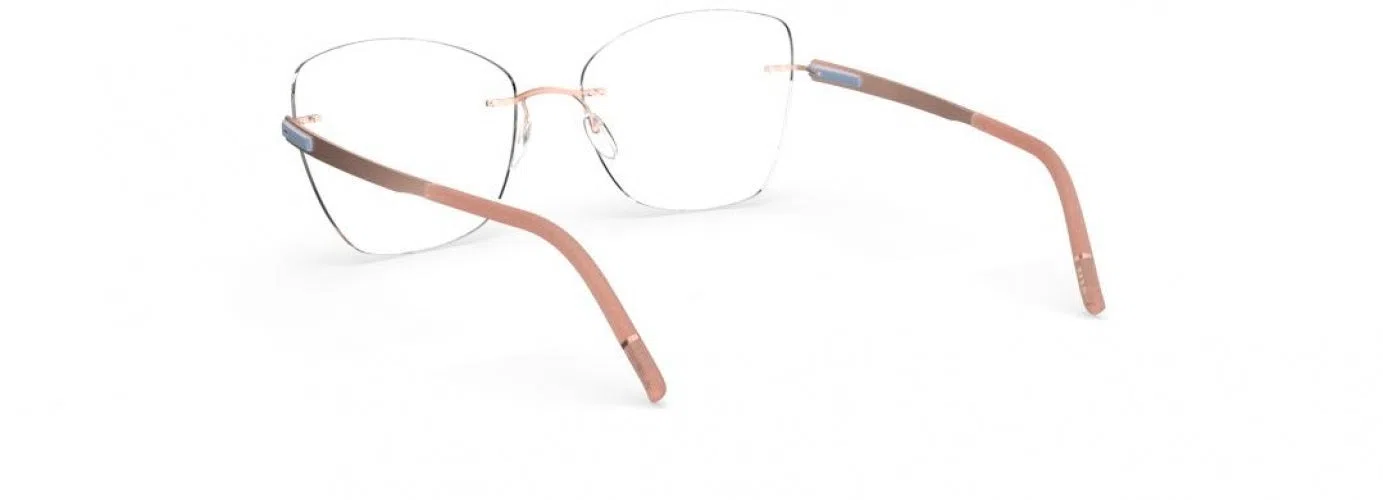 Silhouette Blend Chassis Rimless 5555 Eyeglasses - view 26